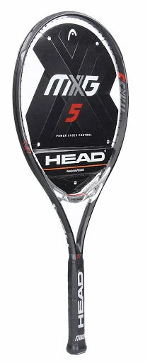 New Head MxG 5 Tennis 4 3/8-3" Racket Racquet Black/Red