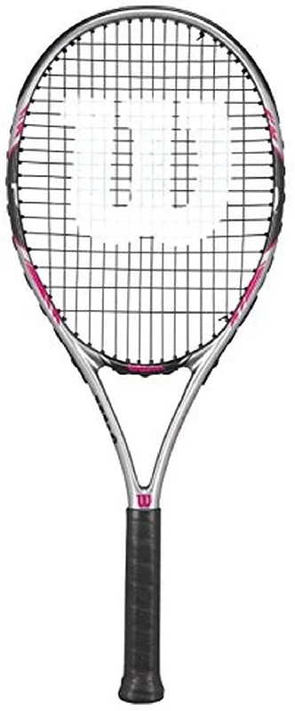 New Wilson Hope Lite 103 Tennis Racquet 4 1/4 Gray/Pink/Black/White