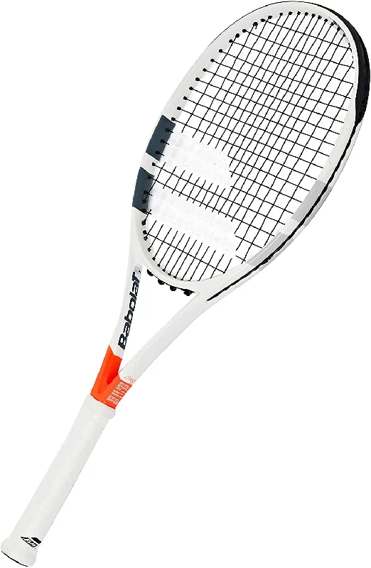 New Babolat Pure Strike 100 Adult Tennis Racket 3:4 3/8 Gray/Orange/White