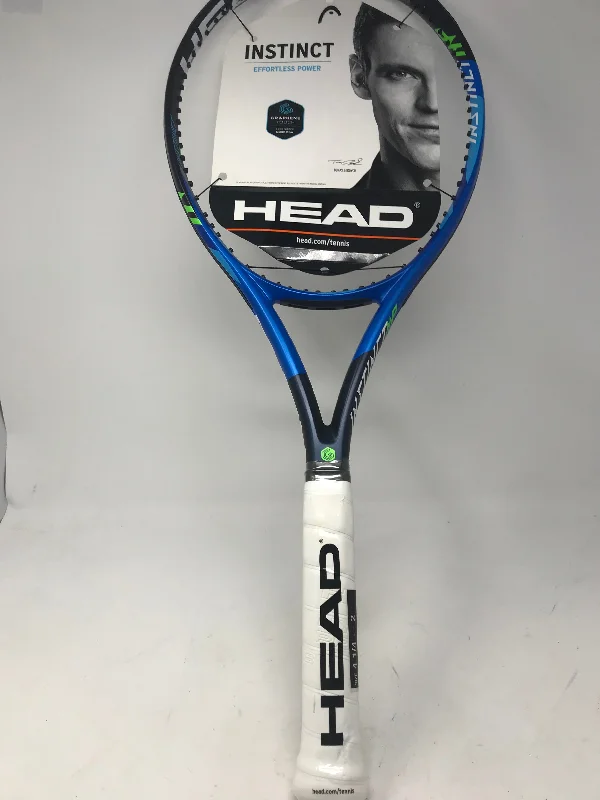 New HEAD Graphene Touch Instinct MP Tennis Racquet (Unstrung) 4 1/2 Blue/White