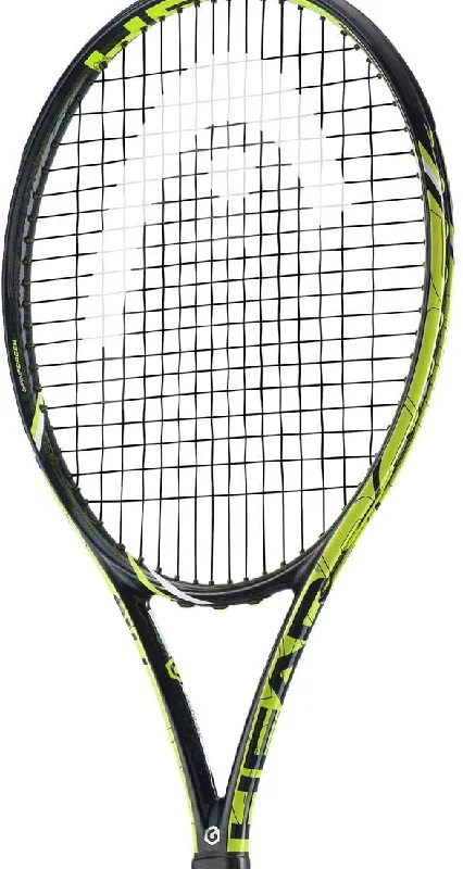 New HEAD Graphene Extreme MP Tennis Racquet (Prestrung) 4 3/8"-3 Black/Green