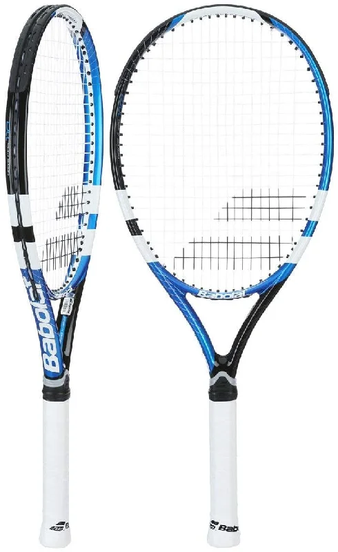 New Babolat Drive Max 110 Tennis Racquet (Prestrung) Royal/White/Black 3 : 4 3/8