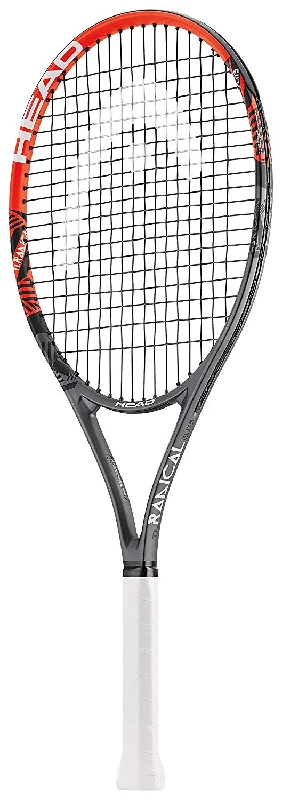 New HEAD Ti Radical Elite S40 Tennis Racquet 4 1/2 Inch Black/Red - 4