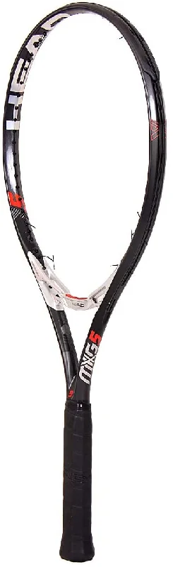 New HEAD MXG 5 Tennis Racquet 4 3/8 Inch Black/Gray Unstrung