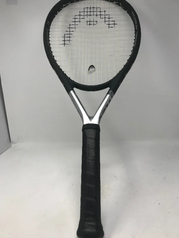 Used HEAD Ti.S6 Tennis Racquet (Strung) 4 1/2 Black/Gray