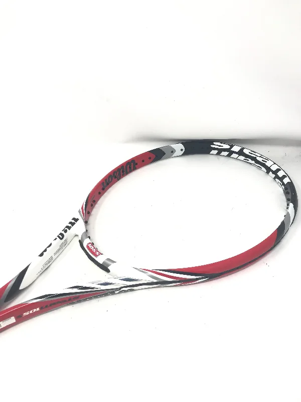 New Other Wilson 4 3/7" Steam 96 Tennis Racquet White/Black/Red