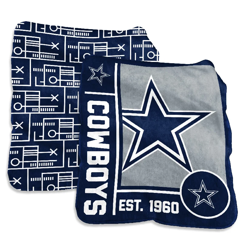 Soft Team Home Textiles for Team-Themed Guest Rooms-Dallas Cowboys 60x70 Super Plush Blanket