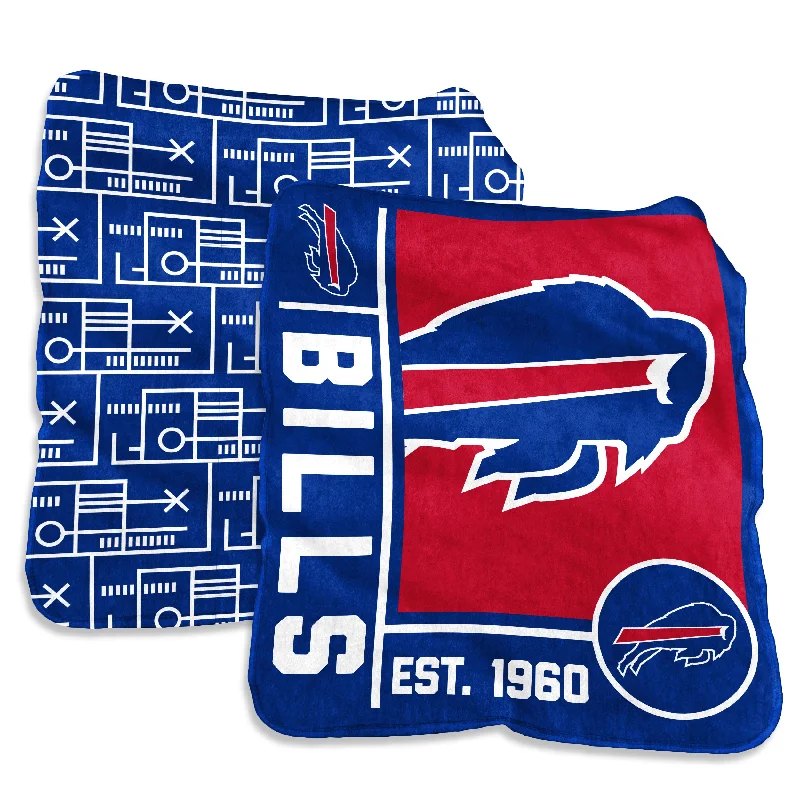 Custom Bedding Sets with Team Logos for Ultimate Fan Comfort-Buffalo Bills 60x70 Super Plush Blanket