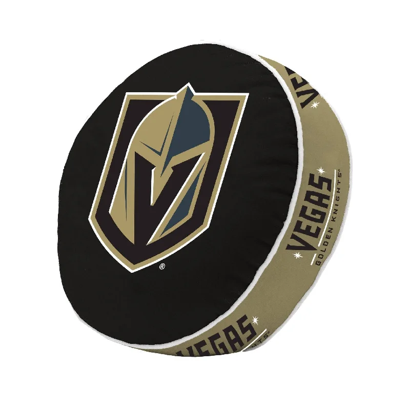 Team Home Textiles for Kids with Fun and Functional Designs-Vegas Golden Knights Puff Pillow