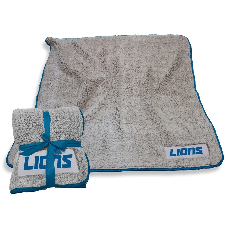 Custom Team Home Textiles for Holiday Gifts and Fanatics-Detriot Lions Frosty Fleece