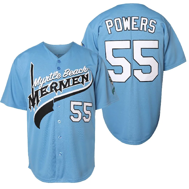 Stylish Baseball Jersey for On-the-Go Players-Kenny Powers #55 Eastbound And Down Baseball Jersey