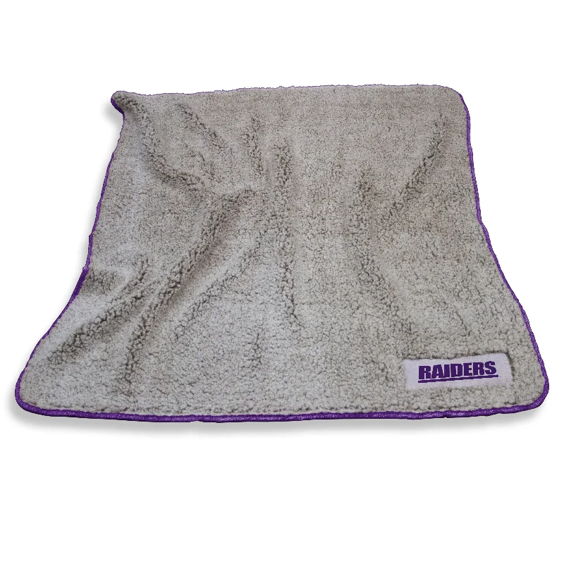 Football-Themed Team Home Textiles for True Fans-Mount Union Frosty Fleece