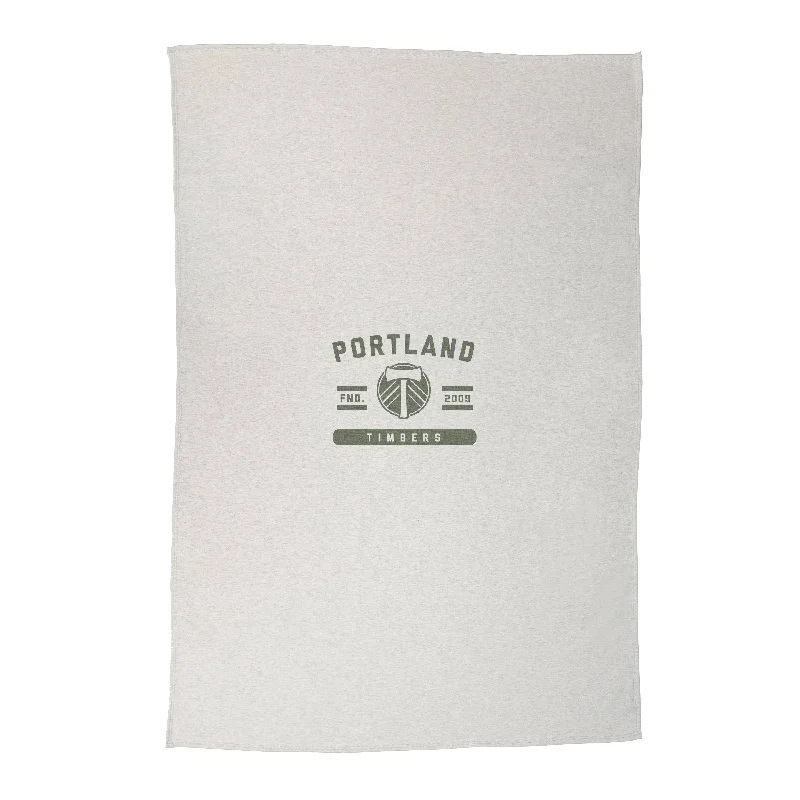 Multi-Purpose Team Home Textiles for Day-to-Night Fan Style-Portland Timbers Sublimated Sweatshirt Blanket