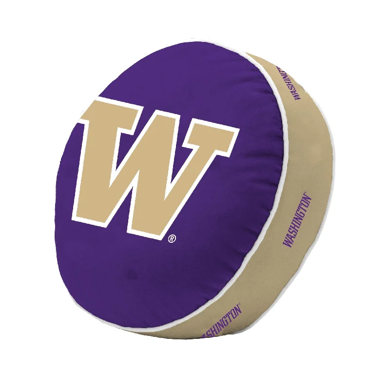 Soft Team Home Textiles for Team-Themed Guest Rooms-Washington Puff Pillow