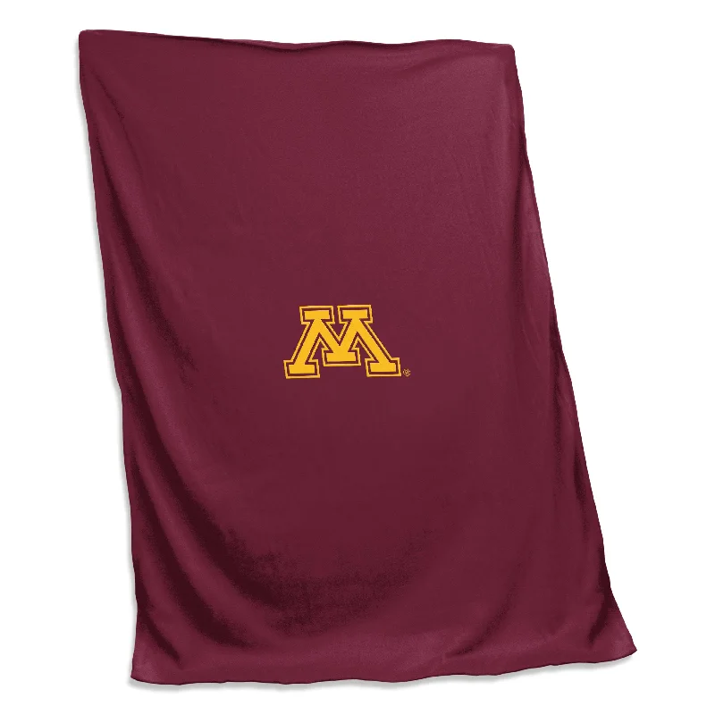 Team Home Textiles with Comfortable Throws and Blankets-Minnesota Sweatshirt Blanket (Screened)