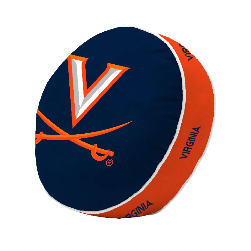 Customizable Team Home Textiles for Ultimate Fan Bedrooms-Virginia Puff Pillow