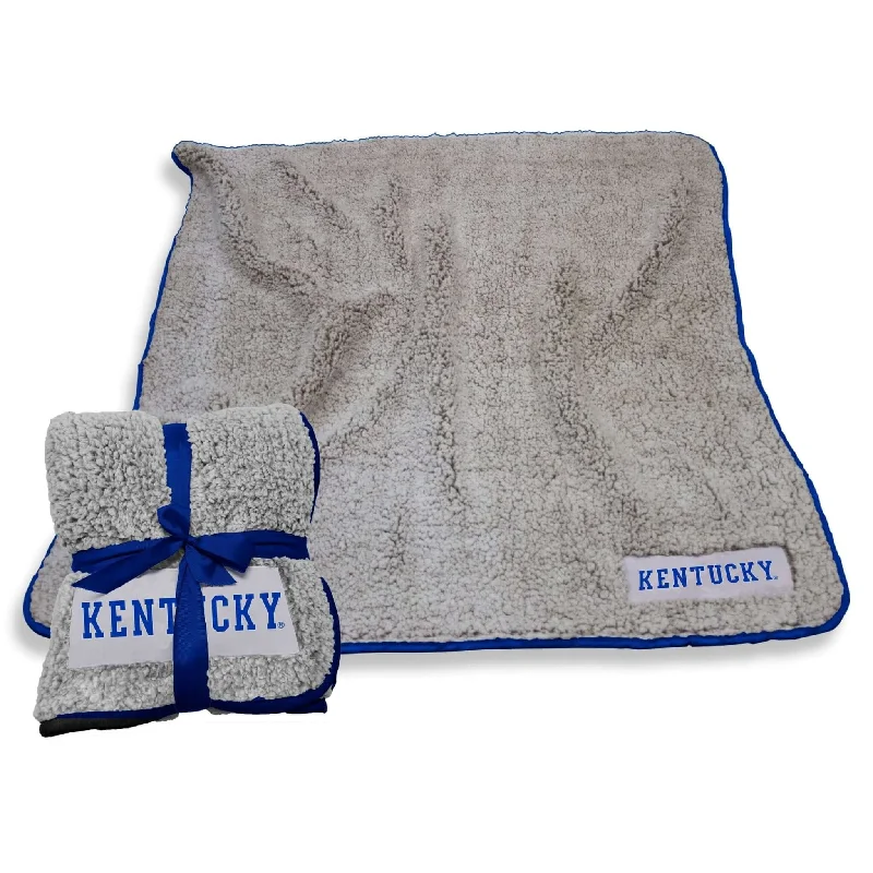 Team Home Textiles Featuring Unique Prints and Patterns for Bold Statements-Kentucky Frosty Fleece