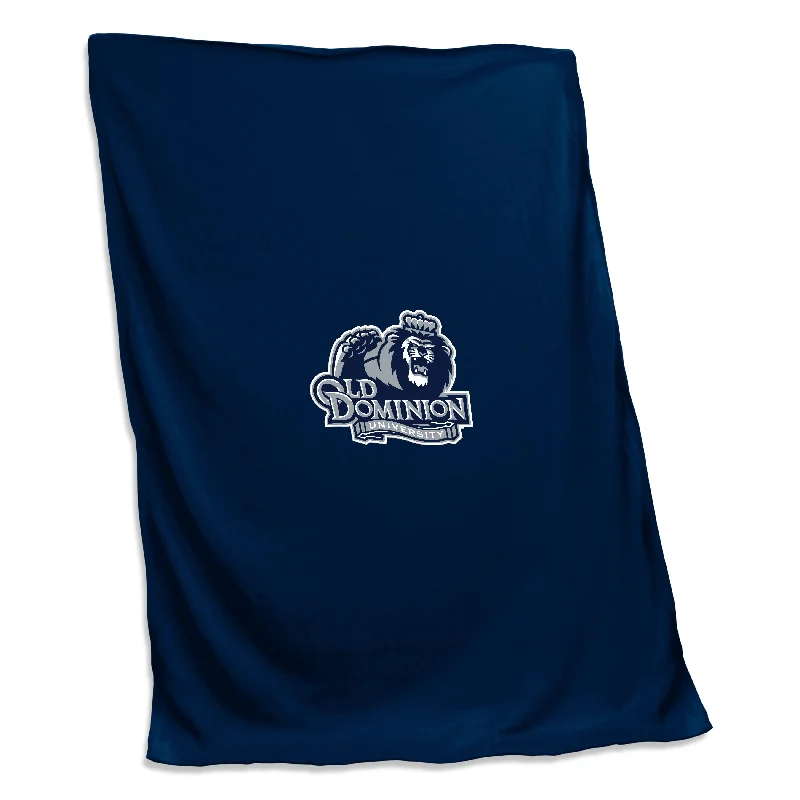 Custom Team Home Textiles for Special Team Events and Celebrations-Old Dominion Screened Sweatshirt Blanket