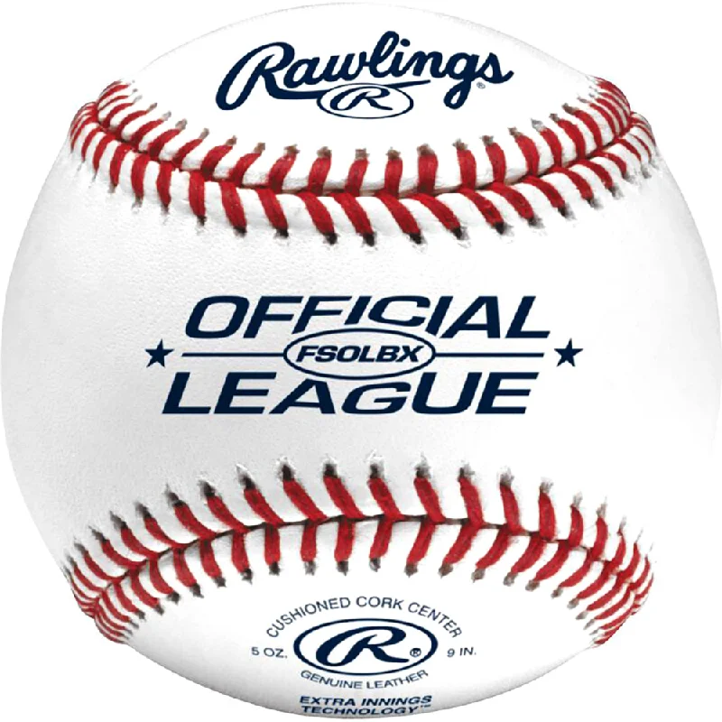 Baseball for Safe Practice and Light Training-Rawlings Flat Seam High School Practice Baseball