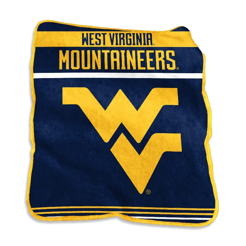 Custom Team Home Textiles for Holiday Gifts and Fanatics-West Virginia Gameday Raschel Throw