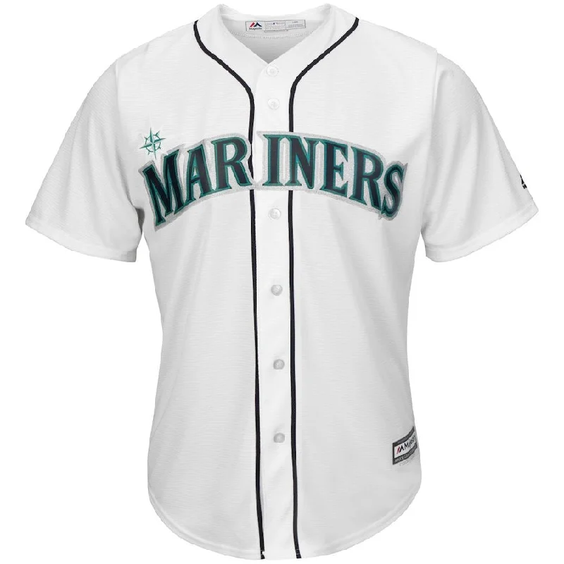 Comfortable and Stylish Baseball Jersey for All Ages-Seattle Mariners Majestic Cool Base Baseball Jersey