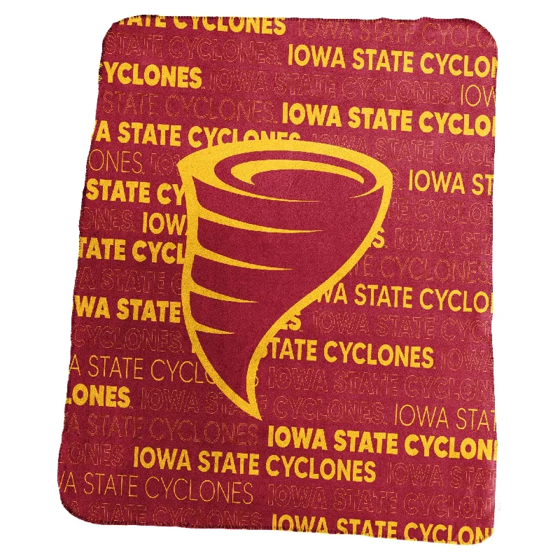 Stylish Team Home Textiles for Guests and Fans Alike-Iowa State Classic Throw