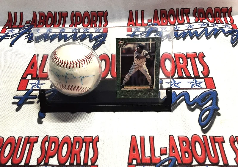 Baseball for Speed Development Drills-Tony Gwynn Authentic Signed Baseball Autographed with Trading Card and Case JSA-