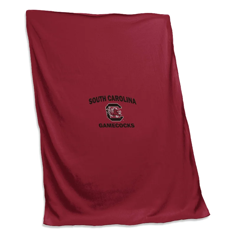 Stylish Team Home Textiles for NFL, NBA, and MLB Fans-South Carolina Screened Sweatshirt Blanket