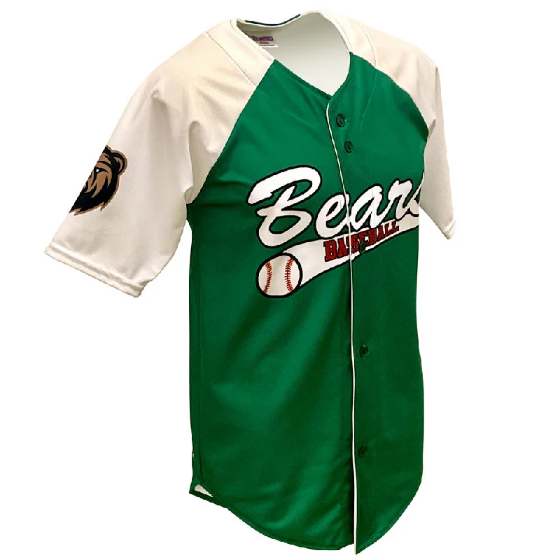 Retro Style Baseball Jersey for Classic Fans-SBL 1028F - Full-Button Baseball Jersey