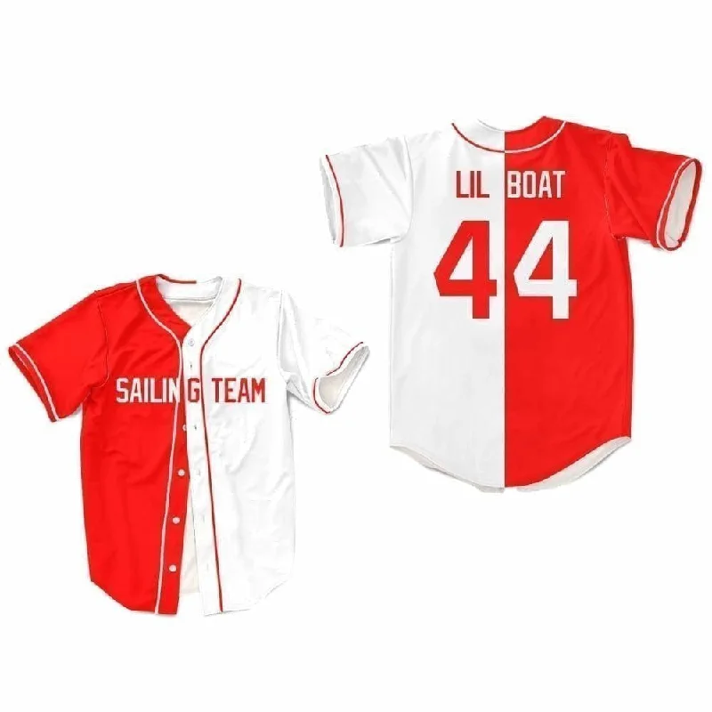 Custom Baseball Jersey for Fan Events-Lil Yachty #44 Lil Boat Sailing Team Baseball Jersey