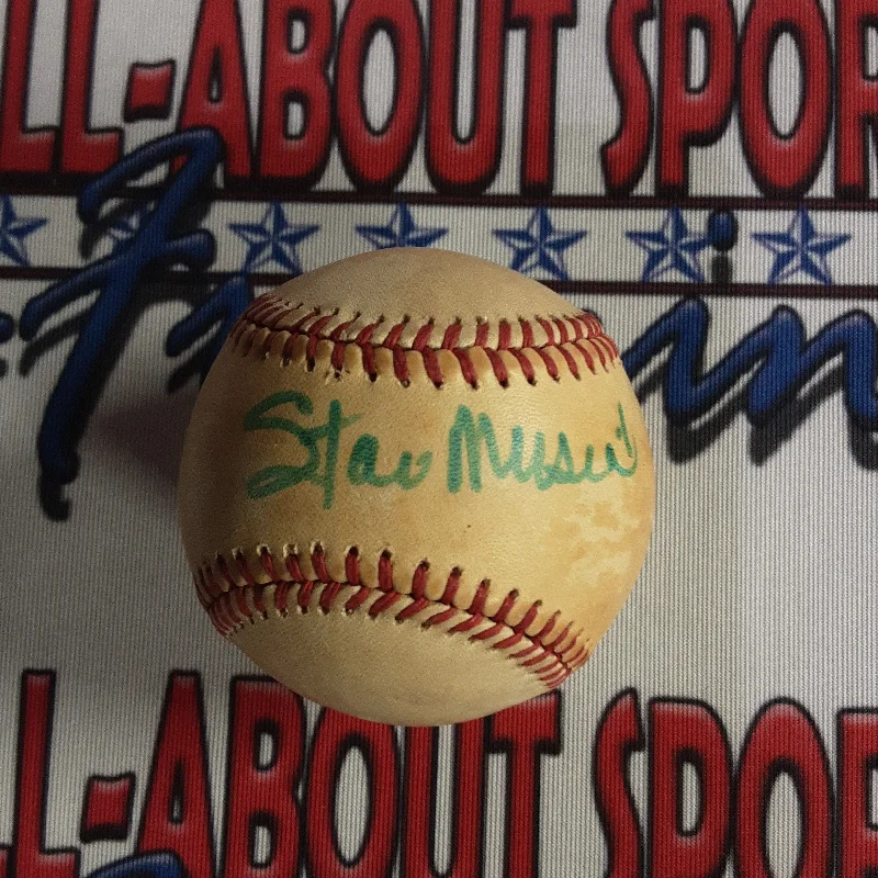 Baseball with Enhanced Durability for Long-Term Play-Stan Musial Authentic Signed Baseball Autographed JSA-