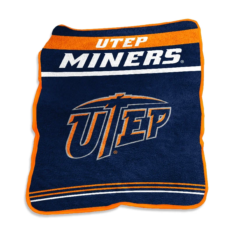 Team Home Textiles for Home Offices and Workspaces-UTEP Gameday Raschel