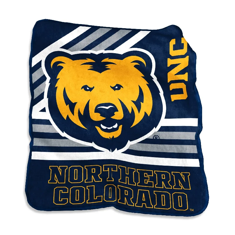 Official Team Home Textiles for Major League Fans-Northern Colorado Raschel Throw