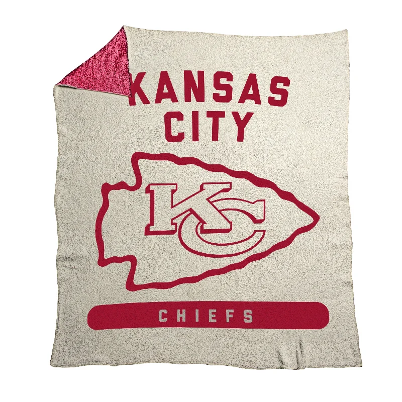 Exclusive Team Home Textiles for VIP and Premium Fans-Kansas City Chiefs Prime Luxe Dreams Throw