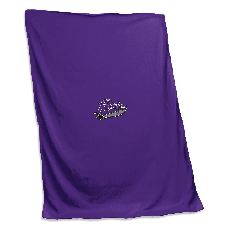 Luxury Team Home Textiles for Dedicated Supporters-Mount Union Screened Sweatshirt Blanket