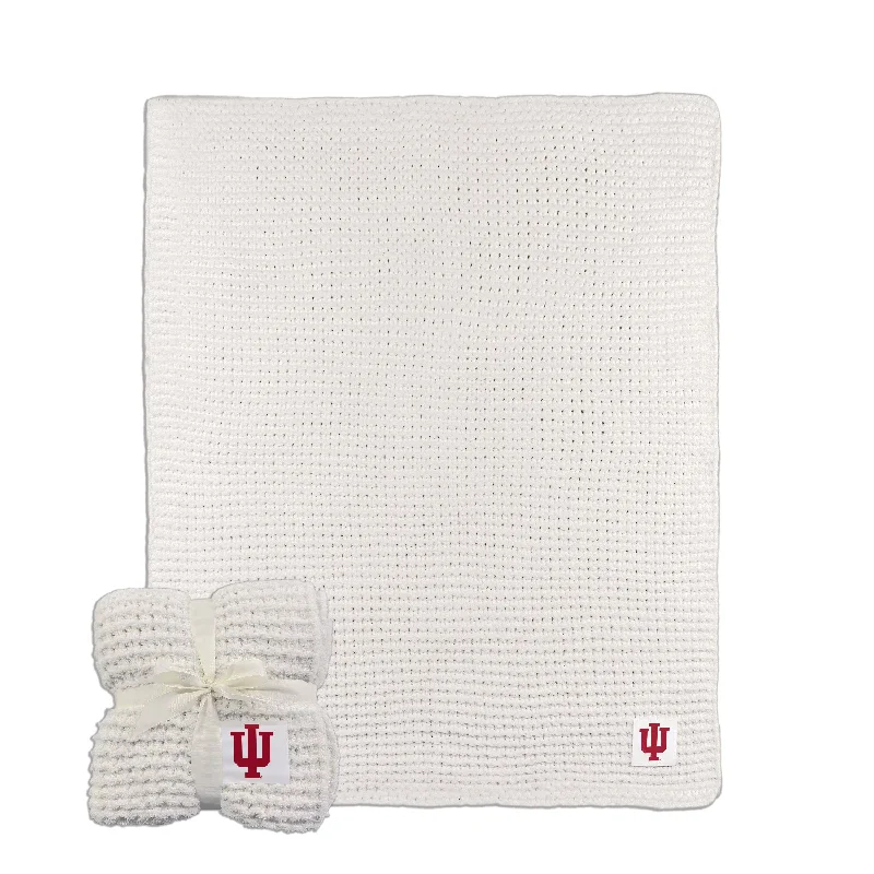 Official Team Home Textiles for Collectors and Fans-Indiana Cable Knit Throw 50x60