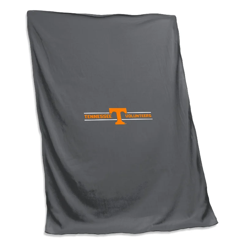 Customizable Team Home Textiles for Fan Apparel and Bedding-Tennessee Block Sign Sublimated Sweatshirt Blanket