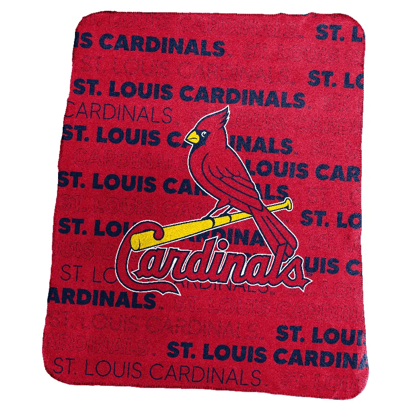 Team Home Textiles with Matching Curtains and Pillows for Coordinated Look-St. Louis Cardinals Classic Fleece