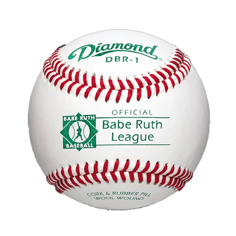 Baseball with Optimized Compression for Advanced Players-Diamond Sports DBR-1 Babe Ruth Basebal