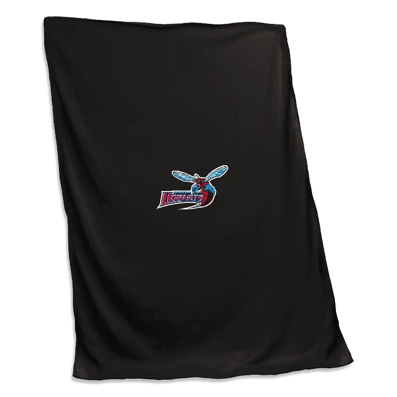 Durable Team Home Textiles for Use in High-Traffic Areas-Delaware State Screened Sweatshirt Blanket