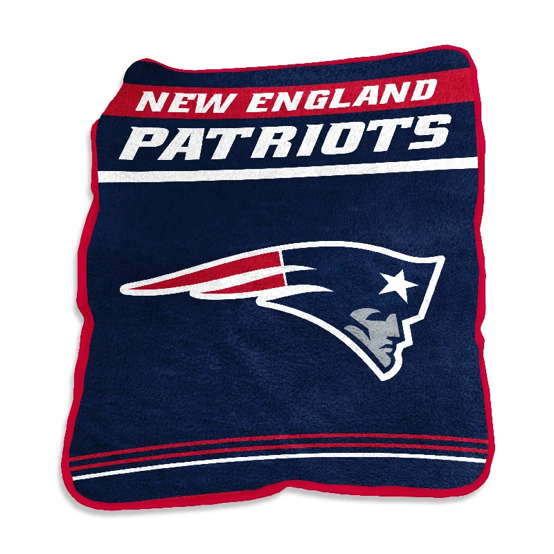 All-In-One Team Home Textiles Sets for Complete Room Makeovers-New England Patriots Gameday Raschel