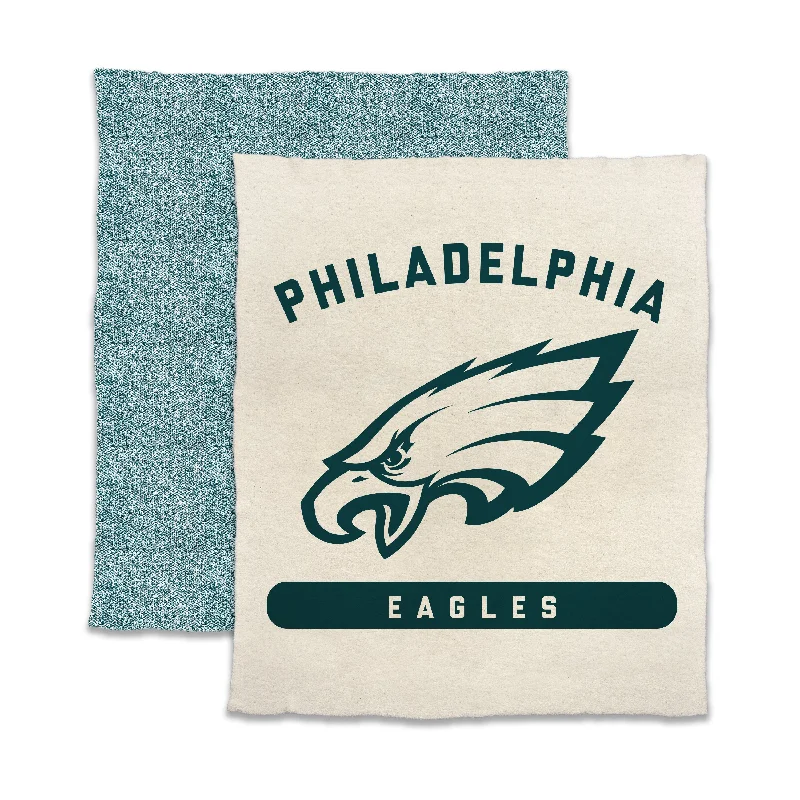 Personalized Team Home Textiles for Dedicated Fan Rooms-Philadelphia Eagles Prime Luxe Dreams Throw