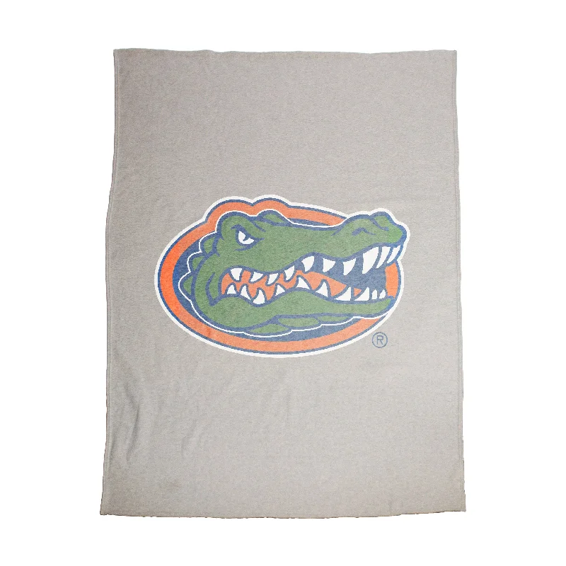 Team Home Textiles with Bold Team Colors for Fan-Centered Homes-Florida Oversized Logo Sublimated Sweatshirt Blanket