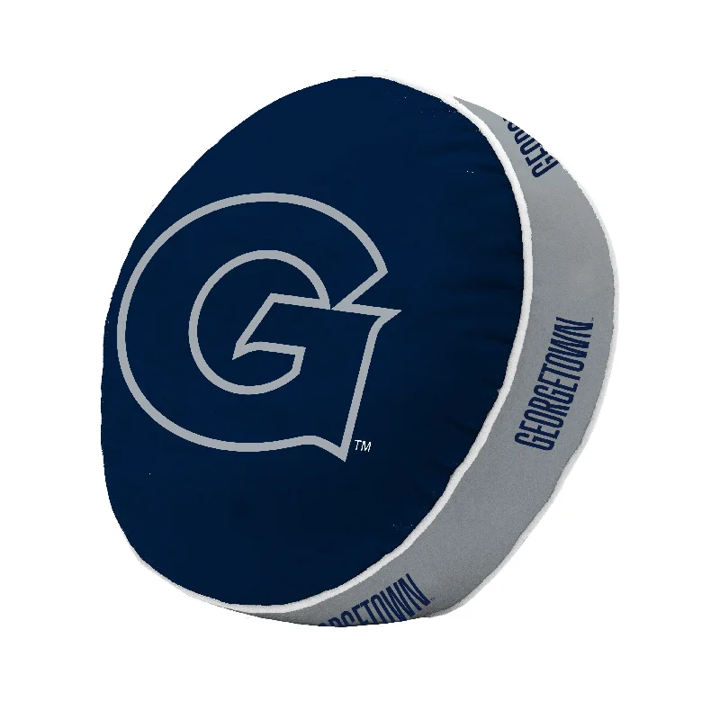 Official Team Home Textiles for Game-Day Rooms-Georgetown Puff Pillow