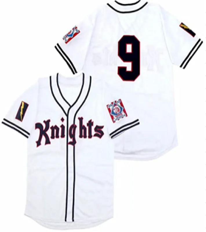 High-Quality Baseball Jersey for Ultimate Comfort-Roy Hobbs #9 The Natural Robert Redford Baseball Jersey