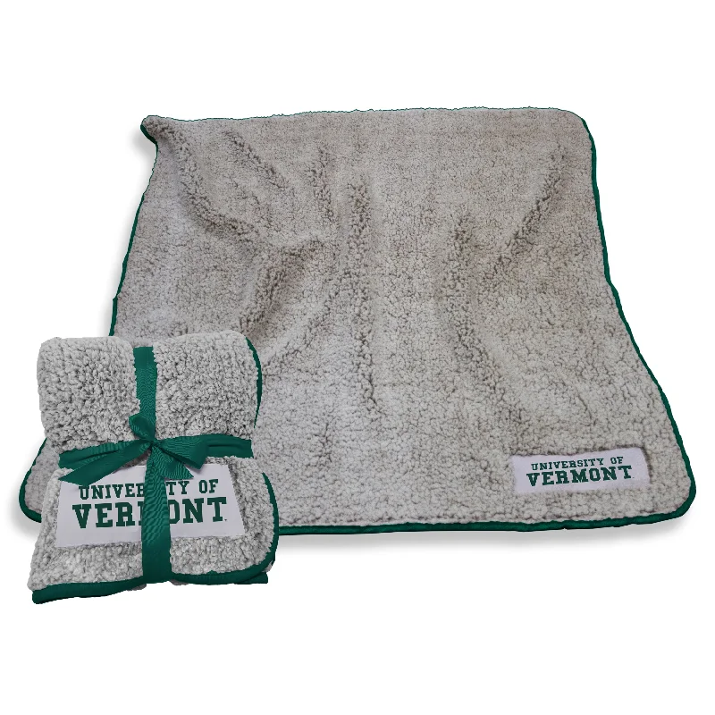 Team Home Textiles for College Dorm Rooms with Team Logos-Vermont Frosty Fleece