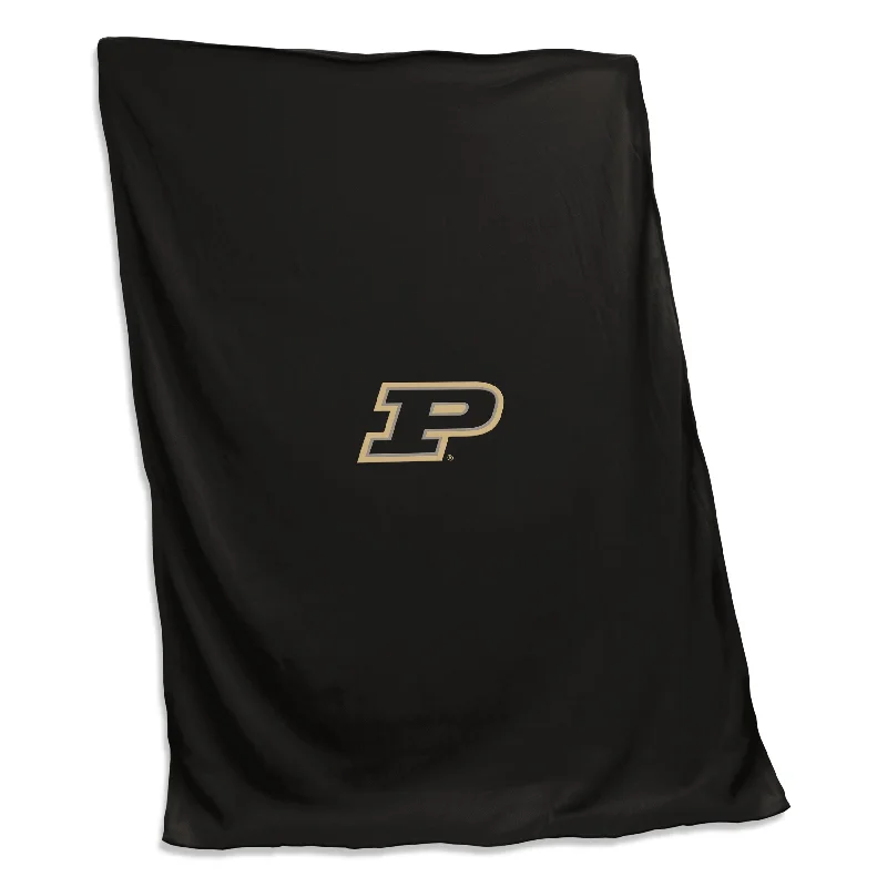 Unique Team Home Textiles for Tailgating and Fan Gatherings-Purdue Sweatshirt Blanket