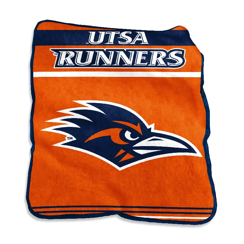 Team Home Textiles Featuring Unique Prints and Patterns for Bold Statements-Texas-San Antonio Gameday Raschel Throw