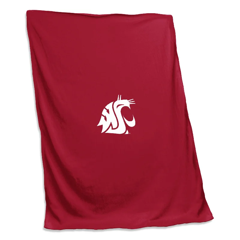 Team Home Textiles for Holiday and Seasonal Fan Decor-WA State Sweatshirt Blanket