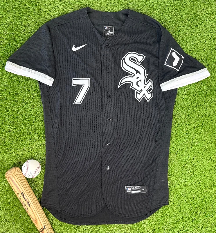 Team Spirit Baseball Jersey for Fans and Players-Chicago White Sox Tim Anderson 2020-2023 MLB Baseball Jersey (44/Large)